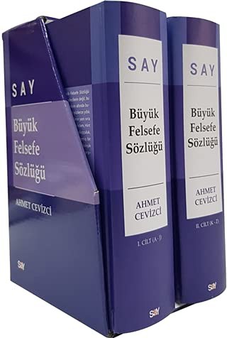 Say Büyük Felsefe Sözlüğü (Ciltli) (2 Cilt Takım) kitap kapağı
