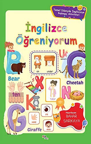 İngilizce Öğreniyorum / Temel Düzeyde İngilizce Başlangıç Aktiviteleri kitap kapağı