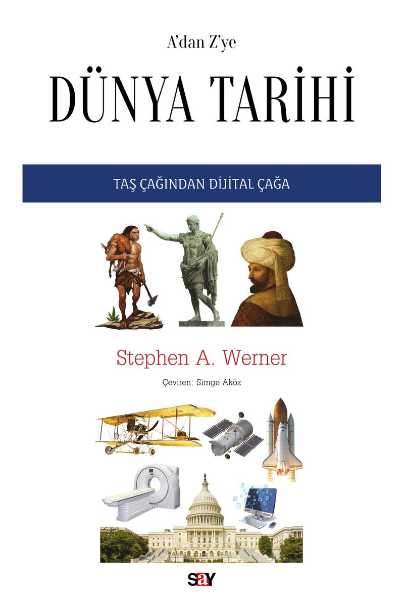 A'dan Z'ye Dünya Tarihi kitap kapağı