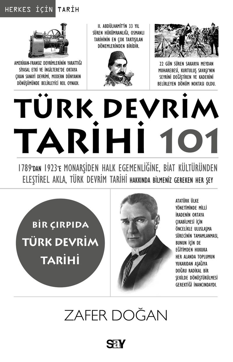 Türk Devrim Tarihi 101 kitap kapağı