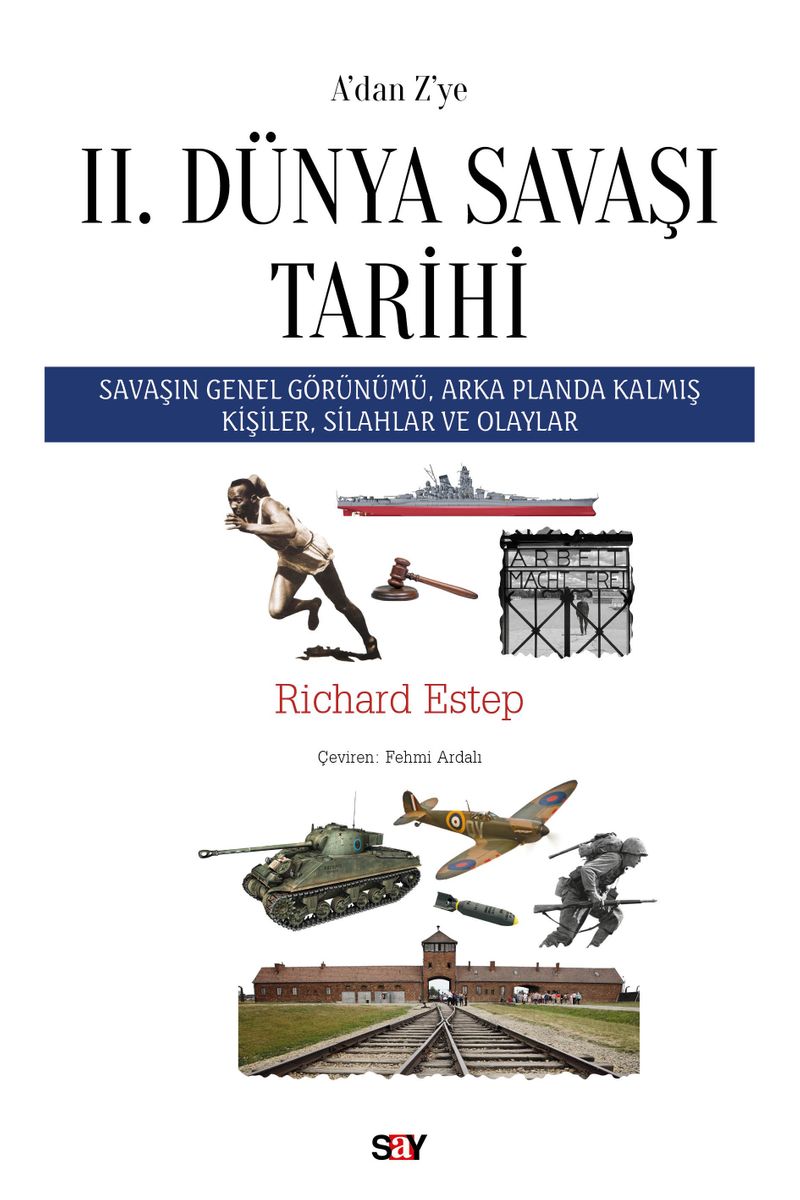 A'dan Z'ye II. Dünya Savaşı Tarihi kitap kapağı