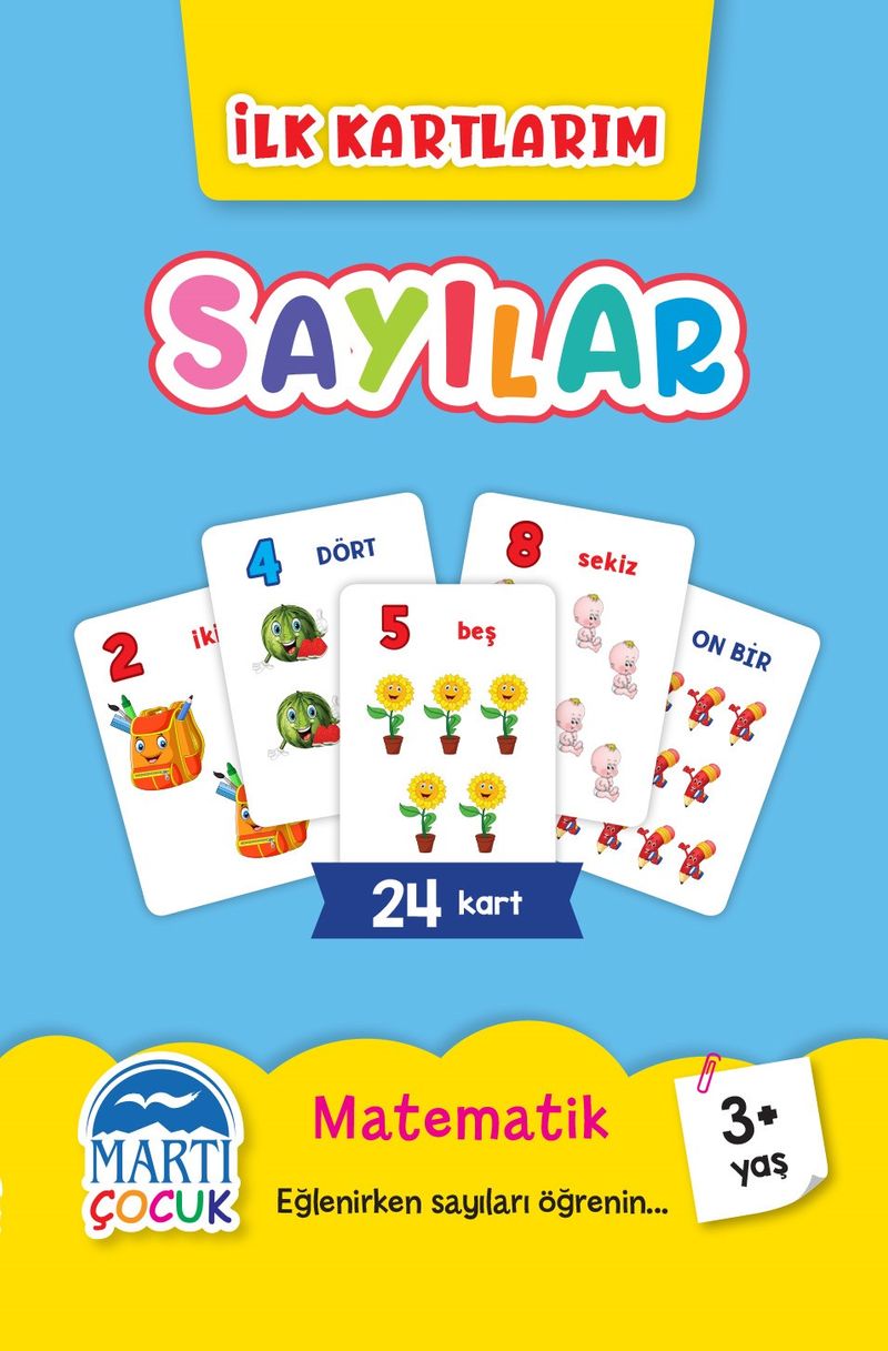 İlk Kartlarım - Sayılar kitap kapağı