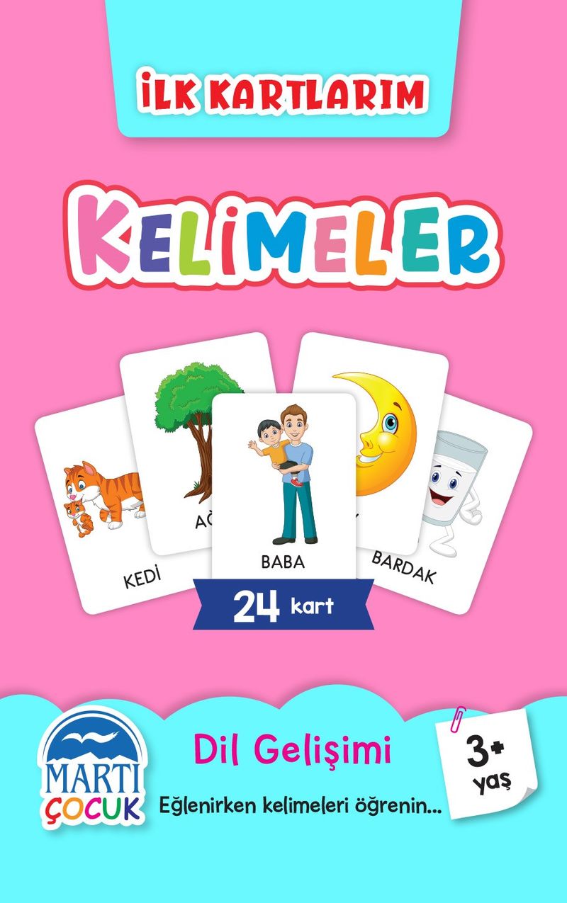 İlk Kartlarım - Kelimeler kitap kapağı