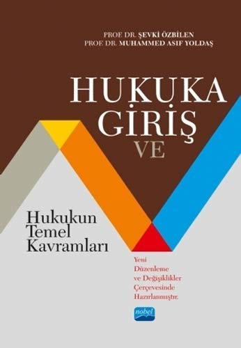 Hukuka Giriş ve Hukukun Temel Kavramları kitap kapağı