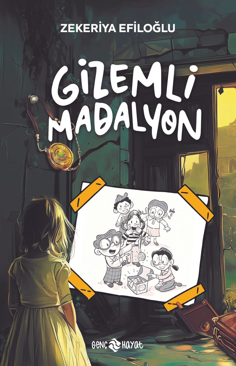 Gizemli Madalyon kitap kapağı