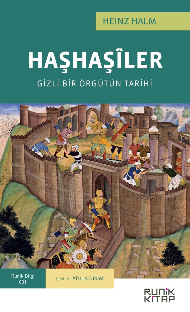 Haşhaşiler Gizli Bir Örgütün Tarihi kitap kapağı