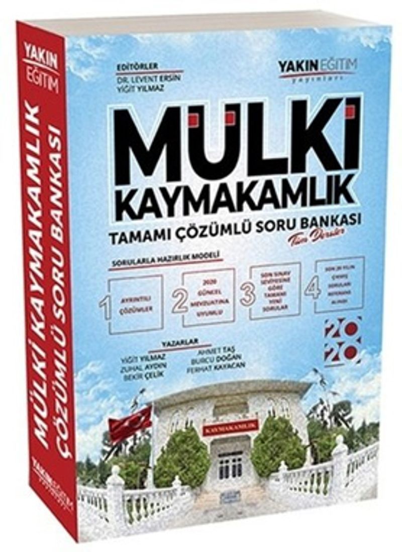 2020 MÜLKİ Kaymakamlık Soru Bankası kitap kapağı