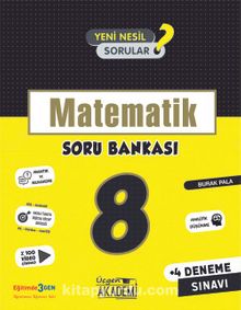 8. Sınıf Matematik Soru Bankası kitap kapağı