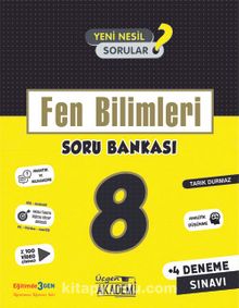 8. Sınıf Fen Bilimleri Soru Bankası kitap kapağı