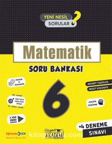 6. Sınıf Matematik Soru Bankası kitap kapağı