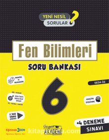 6. Sınıf Fen Bilimleri Soru Bankası kitap kapağı