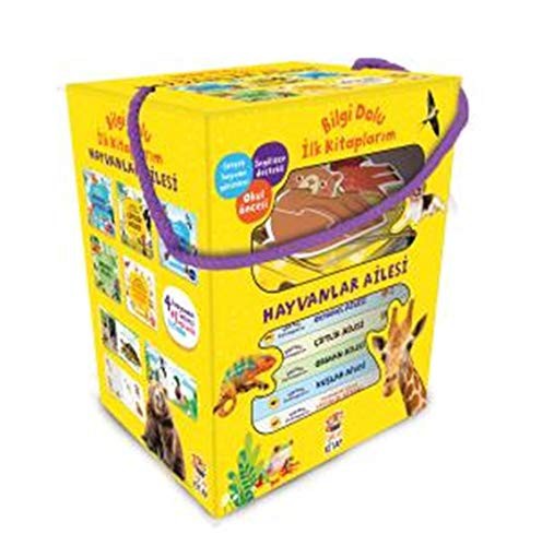 Bilgi Dolu İlk Kitaplarım Hayvanlar Ailesi Seti (5 Kitap) kitap kapağı