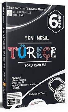 6. Sınıf Yeni Nesil Türkçe Soru Bankası kitap kapağı