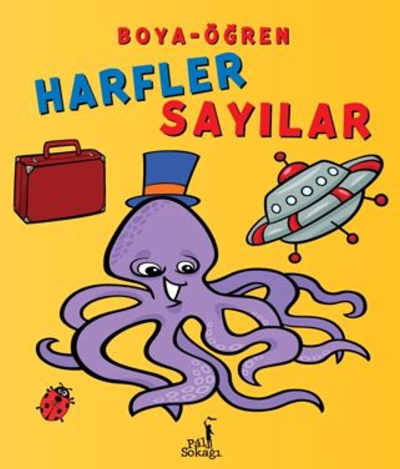 Boya-Öğren Harfler Sayılar kitap kapağı