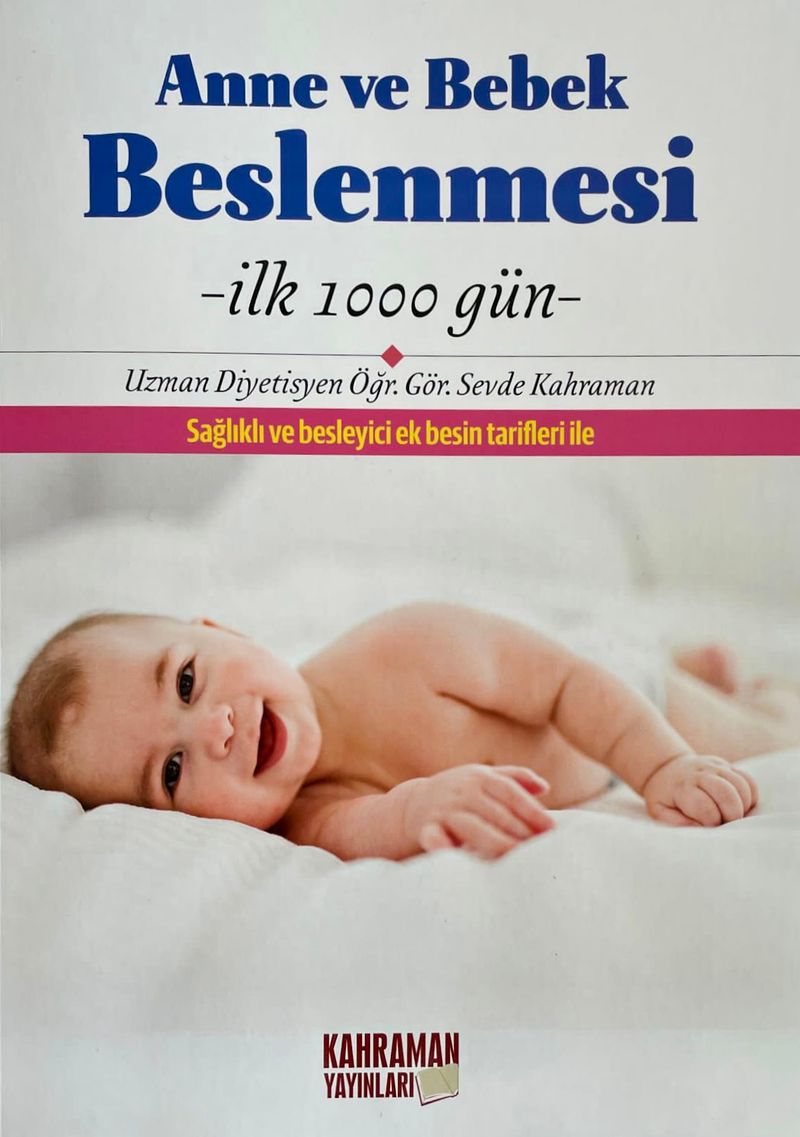 Anne ve Bebek Beslenmesi İlk 1000 Gün kitap kapağı