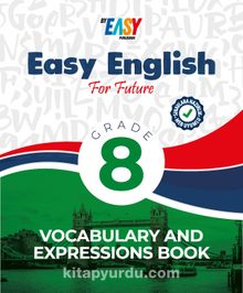 Grade 8 Vocabulary and Empressions Book kitap kapağı