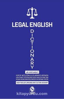 Legal English Dictionary kitap kapağı