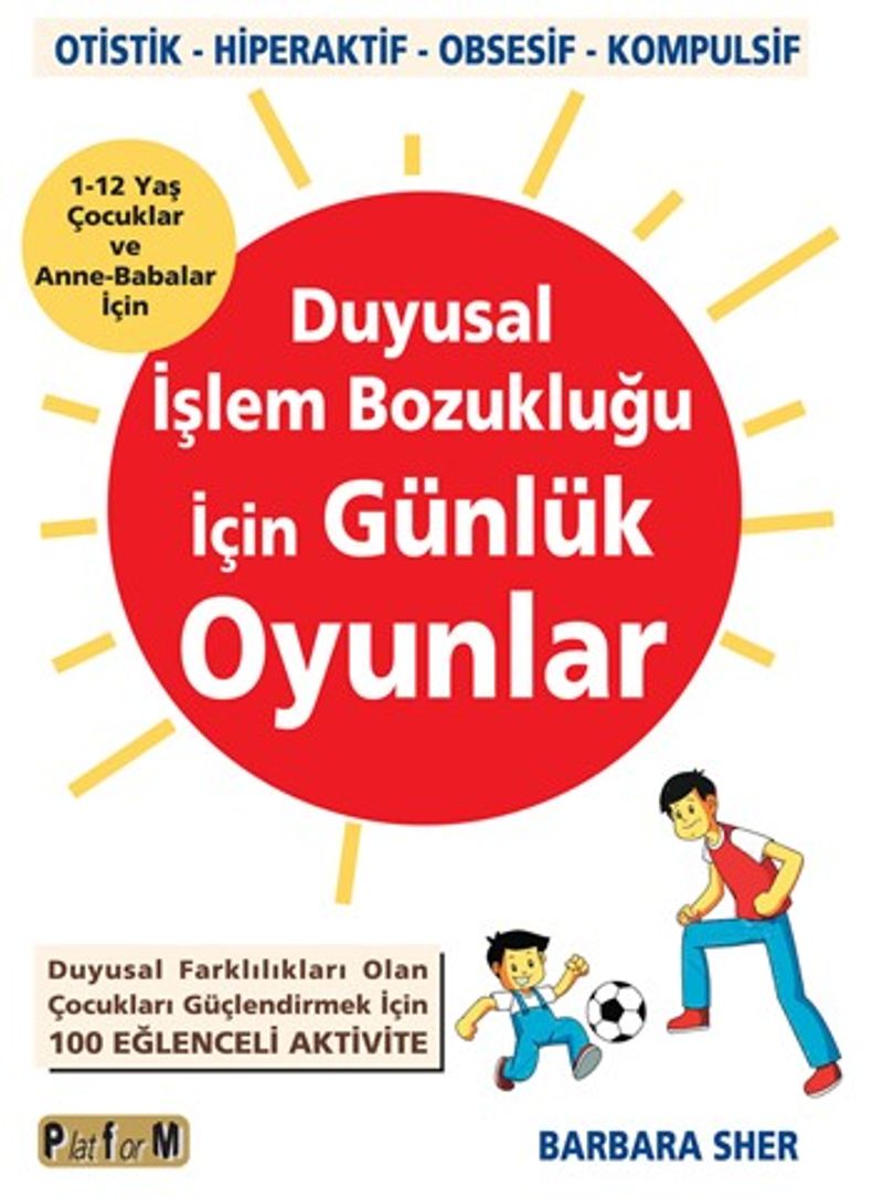 Duyusal İşlem Bozukluğu İçin Günlük Oyunlar kitap kapağı