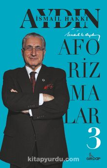 Aforizmalar 3 kitap kapağı