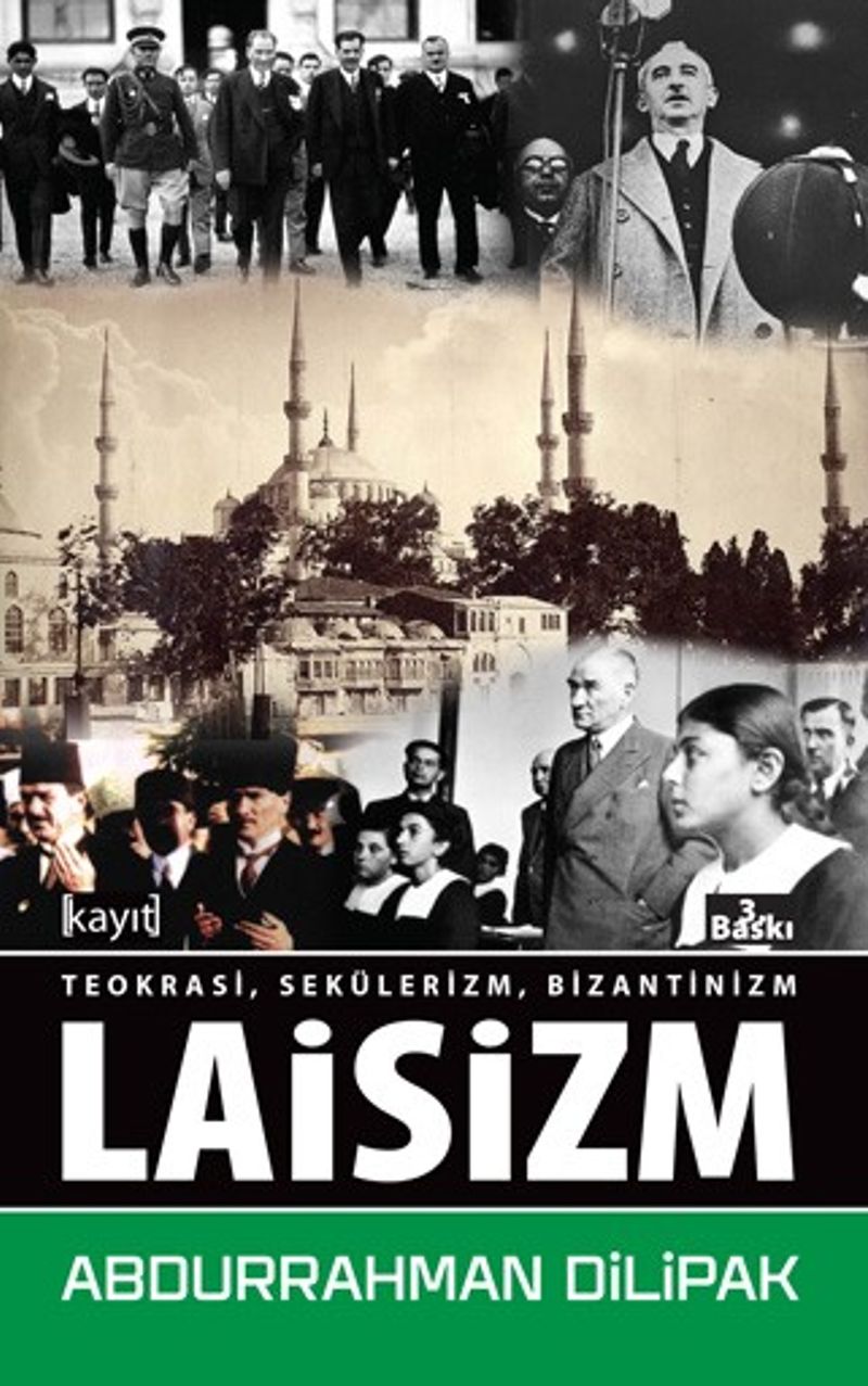 Laisizm Teokrasi, Sekülerizm, Bizantinizm kitap kapağı