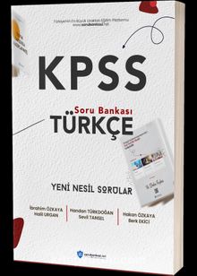 2021 KPSS Türkçe Soru Bankası kitap kapağı