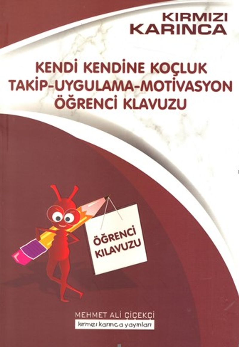 Kendi Kendine Koçluk Takip–Uygulama–Motivasyon Öğrenci Kılavuzu kitap kapağı