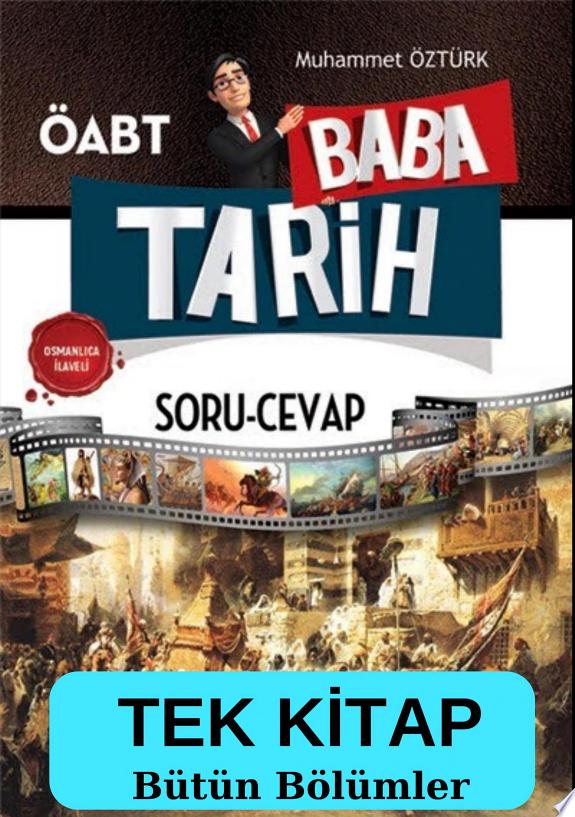 BABA TARİH ÖABT TEK KİTAP TÜM BÖLÜMLER - 2024 kitap kapağı