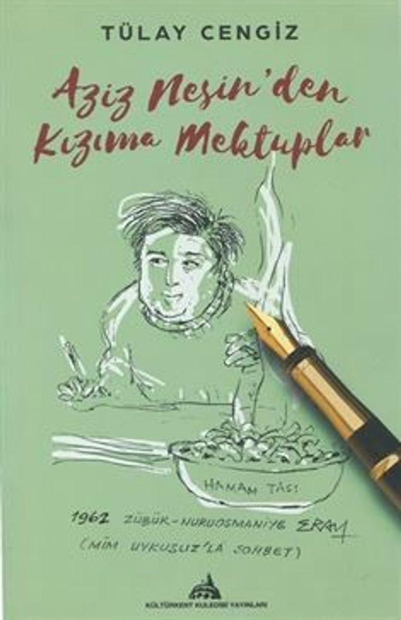 Aziz Nesin'den Kızıma Mektuplar kitap kapağı