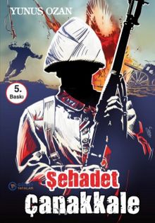 Şehadet Çanakkale kitap kapağı