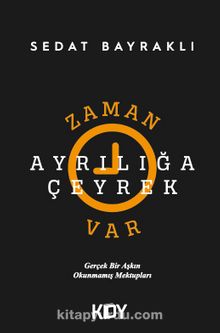 Zaman Ayrılığa Çeyrek Var kitap kapağı
