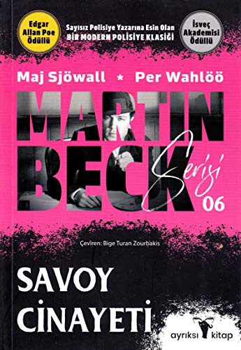 Savoy Cinayeti / Martin Beck Serisi 6 kitap kapağı