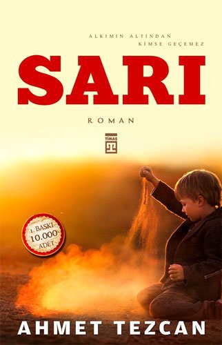 Sarı kitap kapağı
