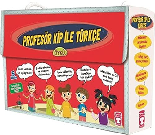 Profesör Kip ile Türkçe (5 Kitap Set) kitap kapağı
