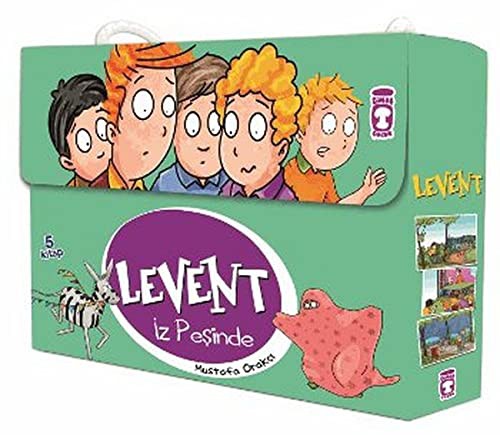 Levent İz Peşinde Set (5 Kitap) kitap kapağı