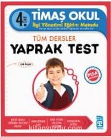 4. Sınıf Tüm Dersler Yaprak Test kitap kapağı