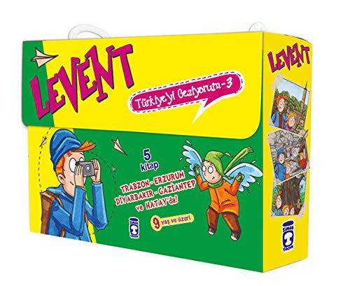 Levent Türkiye'yi Geziyorum - 3 (Set) kitap kapağı