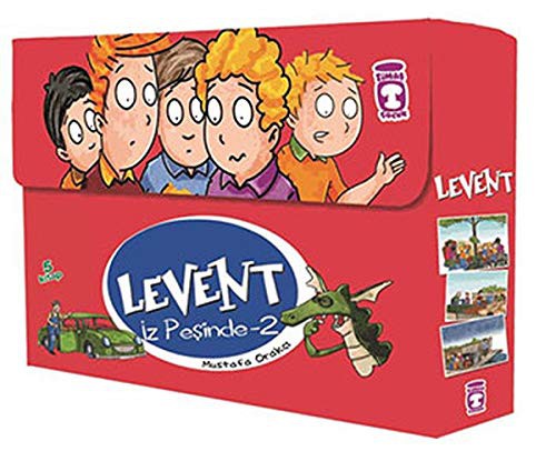 Levent İz Peşinde 2 (Set 5 Kitap) kitap kapağı