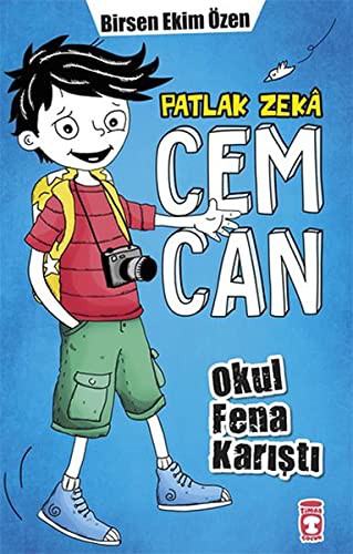 Patlak Zeka Cemcan 1 / Okul Fena Karıştı kitap kapağı