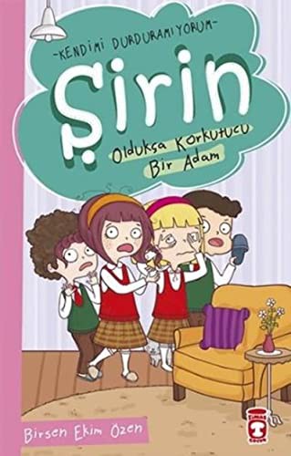 Şirin - Oldukça Korkutucu Bir Adam kitap kapağı