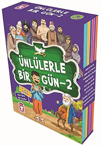 Ünlülerle Bir Gün 2 (10 Kitap Takım) kitap kapağı