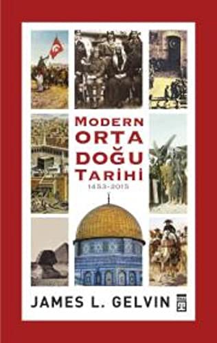 Modern Ortadoğu Tarihi 1453-2015 (Ciltli) kitap kapağı