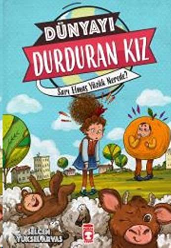 Dünyayı Durduran Kız - Sarı Elmas Yüzük Nerede? kitap kapağı
