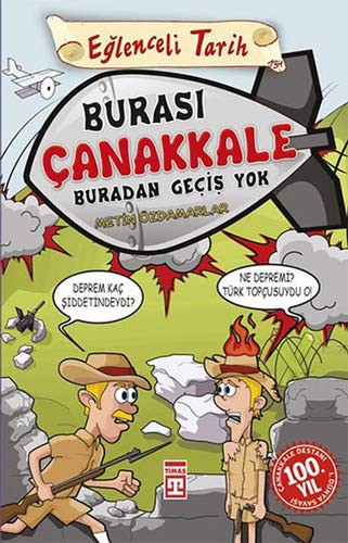 Burası Çanakkale Buradan Geçiş Yok kitap kapağı