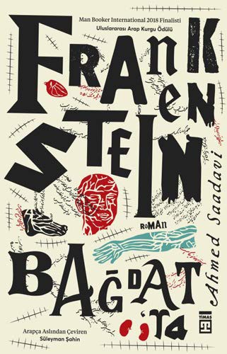 Frankenstein Bağdat'ta kitap kapağı