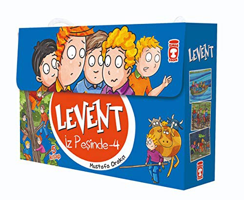 Levent İz Peşinde 4 Set (5 Kitap) kitap kapağı