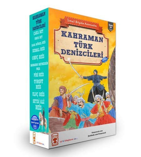 Kahraman Türk Denizcileri Seti (10 Kitap) kitap kapağı