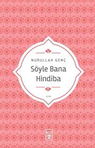 Söyle Bana Hindiba kitap kapağı