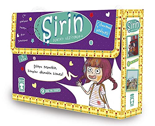 Şirin Dünyayı Geziyorum 2 (Set 5 Kitap) kitap kapağı
