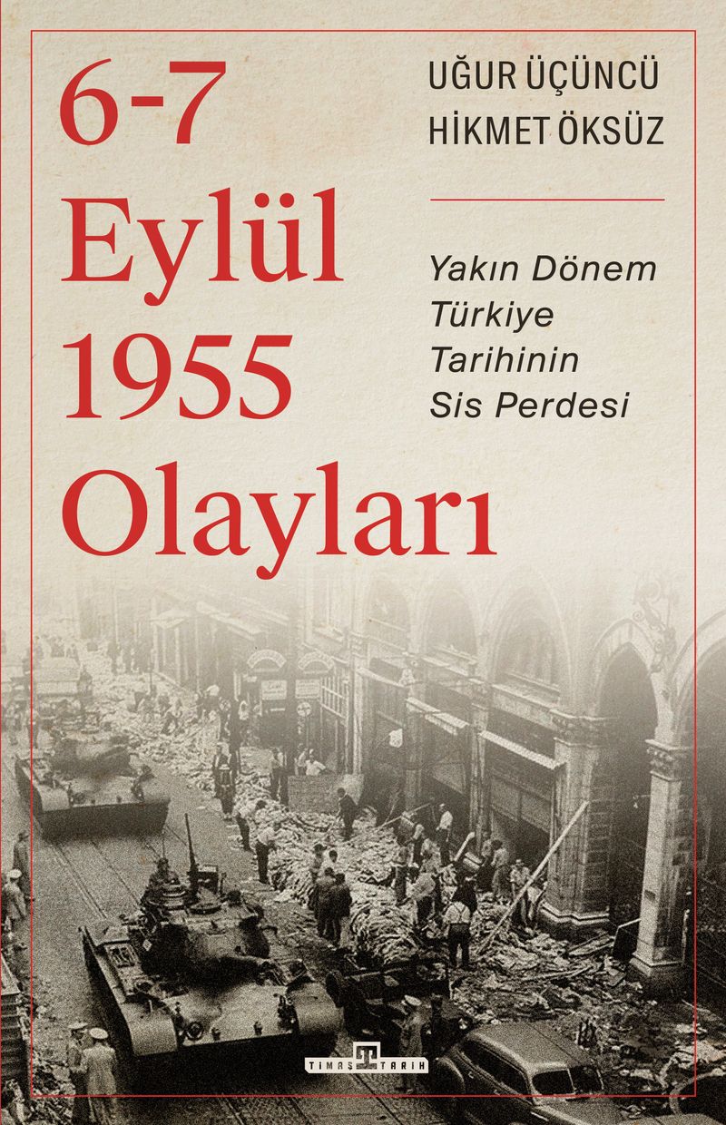 6-7 Eylül 1955 Olayları kitap kapağı