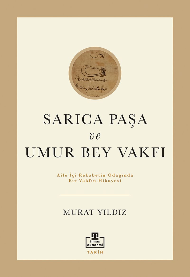 Sarıca Paşa ve Umur Bey Vakfı kitap kapağı